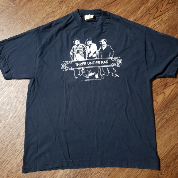 The Three Stooges Three Under Par 2004 L T-Shirt - Picture 2 of 5